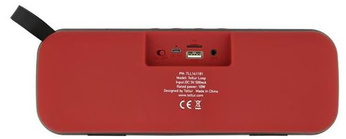 купить Колонка портативная Bluetooth Tellur TLL161181 Loop, Red в Кишинёве 