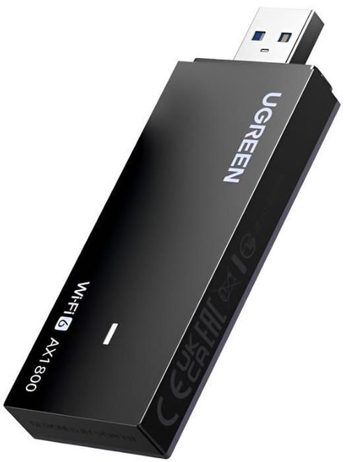 купить Wi-Fi адаптер Ugreen 65225 AX1800 Dual-Band Wireless Adapter (Wi-Fi 6) CM499 в Кишинёве 