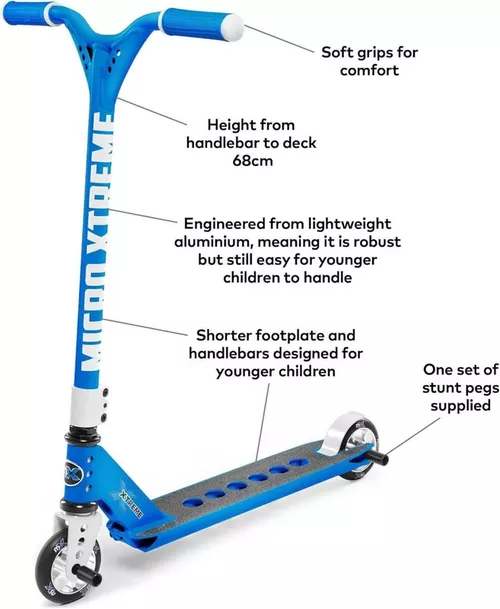 cumpără Trotinetă Micro SA0184 Trixx 2.0 Ocean Blue în Chișinău 