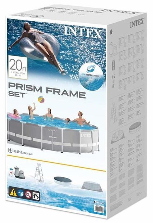 купить Бассейн каркасный Intex 26756 PRISM FRAME PREMIUM 610х132сm, 32695L, cadru metalic в Кишинёве 