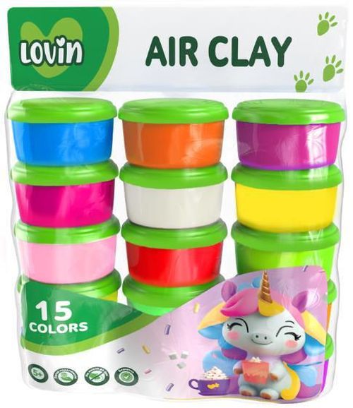 cumpără Set de creație Okto 7000219 Set de plastilină ușoară 15 culori, 2 modele în Chișinău 