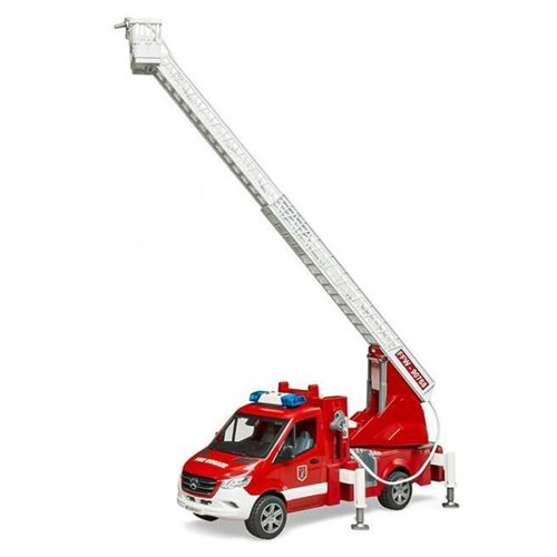 купить Машина Bruder 2673 Camion de pompieri Mercedes-Benz, cu macara, 49496 в Кишинёве 