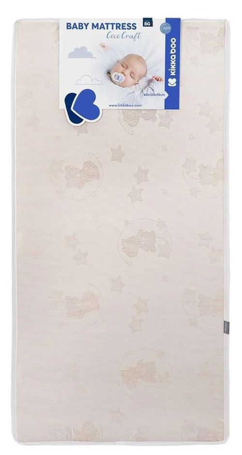 купить Матрас детский Kikka Boo 41107030070 Saltea pentru patut CocoCraft Bear Beige, 120x60x15 cm в Кишинёве 
