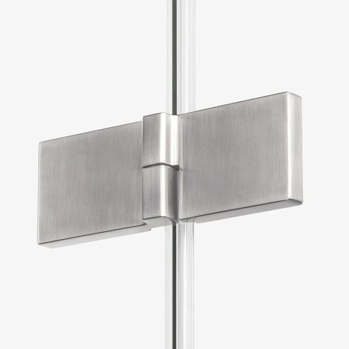 купить Душевая кабина New Trendy Avexa Nickel brushed Rectangular L 90x90x200 EXK-8479 в Кишинёве 
