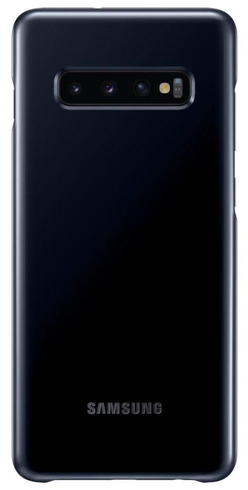 купить Чехол для смартфона Samsung EF-KG975 LED Cover Galaxy S10+ Black в Кишинёве 