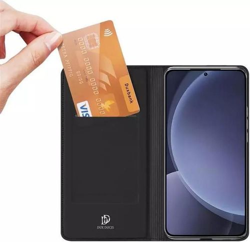 cumpără Husă pentru smartphone Dux Ducis Flip SkinPro Samsung S25, Black în Chișinău 