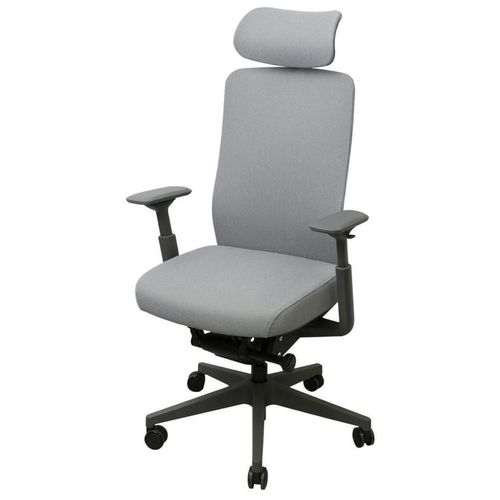 купить Офисное кресло Deco Nelson +Slide (8016A) Dark Grey + Grey Frame в Кишинёве 