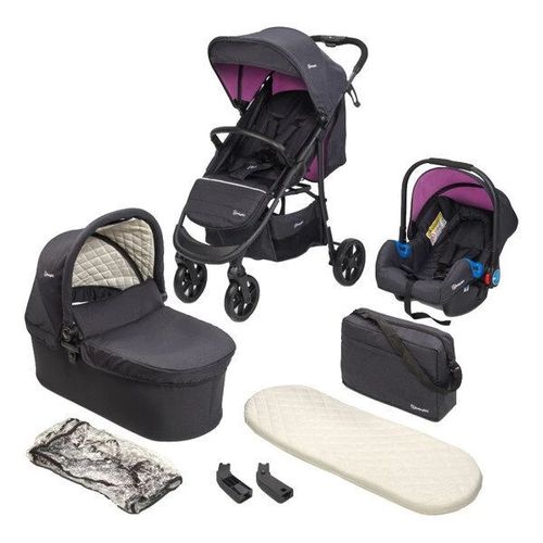 Carucior 3 in 1 BabyGo Style Rosa 