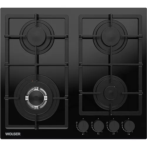 купить Встраиваемая поверхность газовая Wolser WL-BRD 6402 Black Glass FFD в Кишинёве 