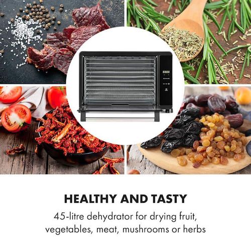 cumpără Aparat de deshidratat alimente Klarstein Mega Jerky 10 Black în Chișinău 