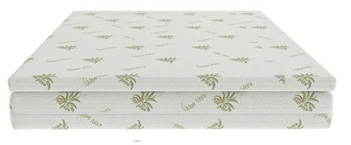 купить Ортопедический матрас MatroLuxe 025516 Topper Aloe Vera 140x200x4cm в Кишинёве 