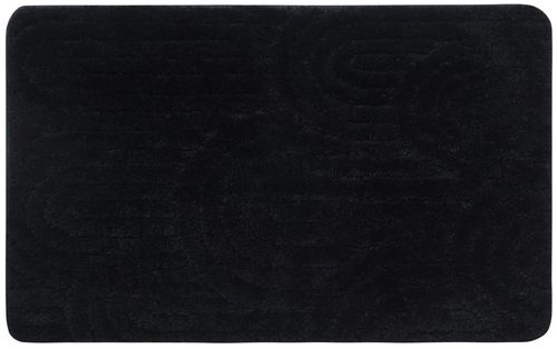 cumpără Covoraș de baie Bisk 08591 RIST 80/50, negru în Chișinău 