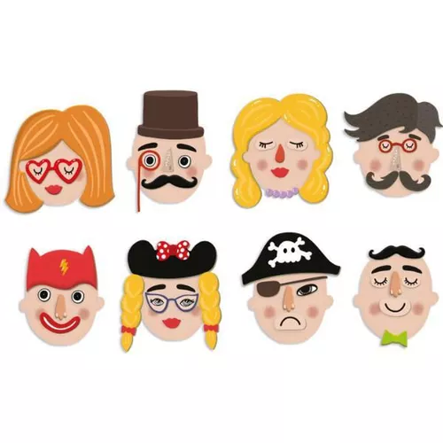 cumpără Puzzle Dodo 200208 Joc magnetic de dezvoltare Fețe, 61 elem. în Chișinău 