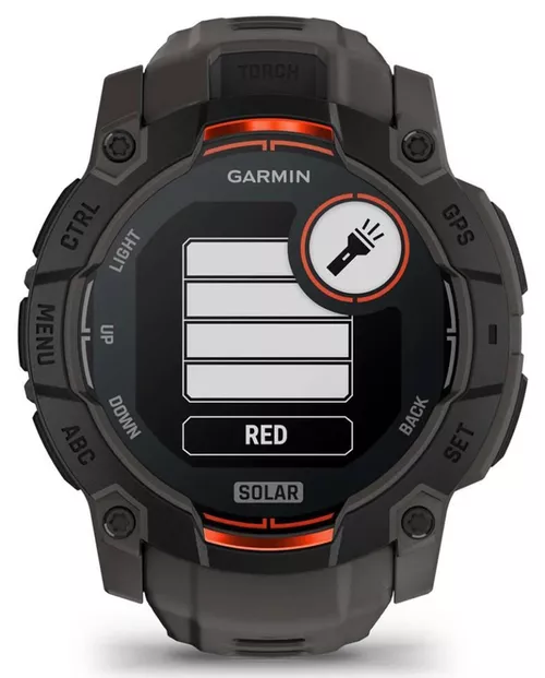 купить Смарт часы Garmin Instinct 3, 50 mm, Solar, Black with Charcoal Band (010-02935-00) в Кишинёве 