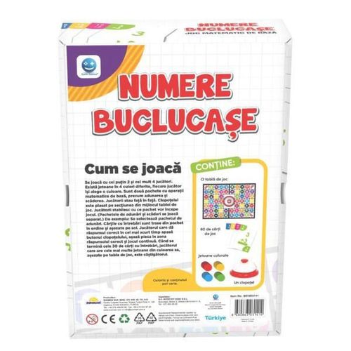 cumpără Joc educativ de masă Noriel S01003141 Numere Buclucașe (ro) în Chișinău 
