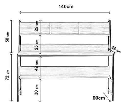 cumpără Masă de birou Trendy Demir L199 (GTR001066) în Chișinău 