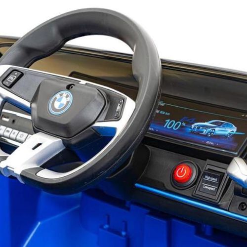 купить Электромобиль Kids car 8010316-2DR_Синий BMW i4, 12V7AH, кожаные сиденья в Кишинёве 