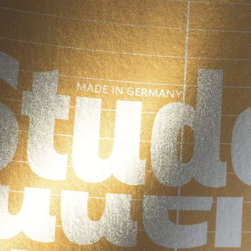 cumpără Carnet Brunnen Notebook College-Block A4 pe spirala pentru dicționar, 50 de foi 90 g/m2 coperta Aur Metallic, 2 coloane în Chișinău 