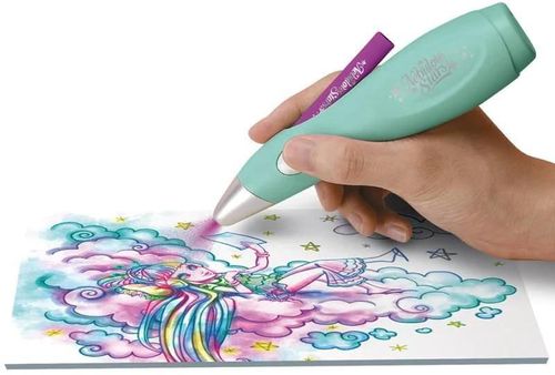 купить Набор для творчества Nebulous Stars 11352 Electric Spray Pen Deluxe Set в Кишинёве 