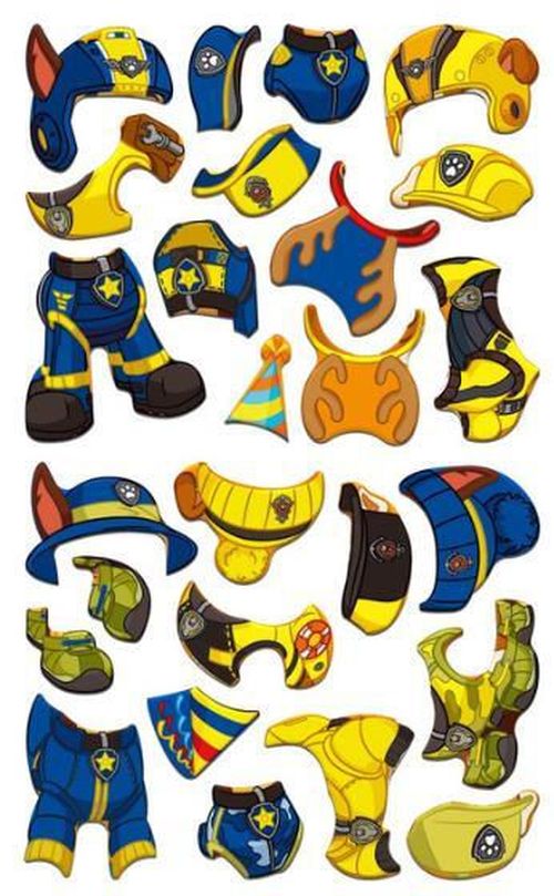 купить Головоломка Dodo 200698 Joc magnetic de îmbrăcat Chase și Rubble, seria Patrula cățelușilor, 26elem в Кишинёве 