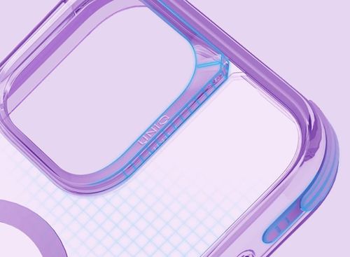 купить Чехол для смартфона UNIQ Hybrid Combat for iPhone 16, Grape Pink в Кишинёве 