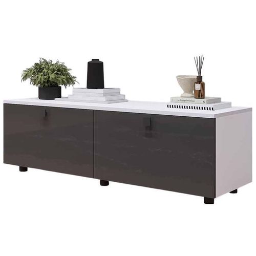 купить Тумба напольная для TV Mobildor-Lux ZEN (140x35x38H cm) PAL 8681, MDF SL-09 в Кишинёве 