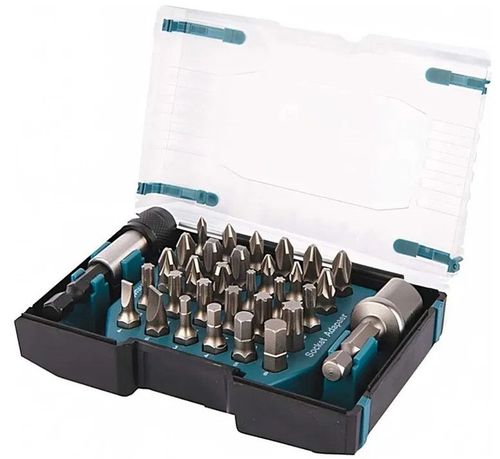 купить Набор головок, бит, насадок Makita D-65084 Set cap.insurubat 32buc в Кишинёве 