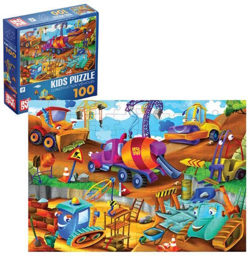 cumpără Puzzle Trefl 079619-03 Construcții, 100elem în Chișinău 