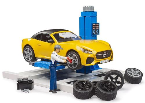 cumpără Mașină Bruder 62112 Set de joaca Centru service auto, 61475 în Chișinău 