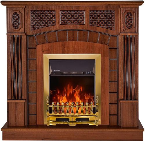 купить Камин электрический ArtFlame Amsterdam & Galileo gold, 1120x1150x300 mm, Nuc inchis в Кишинёве 