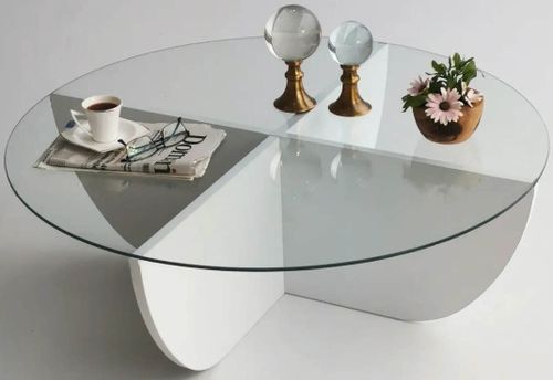 купить Журнальный столик Trendy Lily, белый 90x30x90 см в Кишинёве 