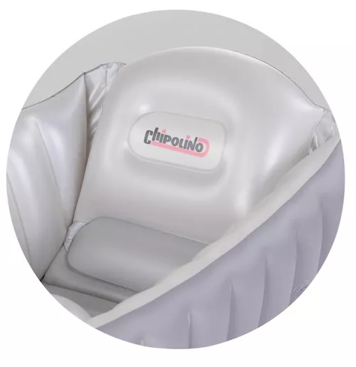 cumpără Cădiță Chipolino VKBCL0251GY Baby Cloud grey (ванночка надувная с насосом) în Chișinău 