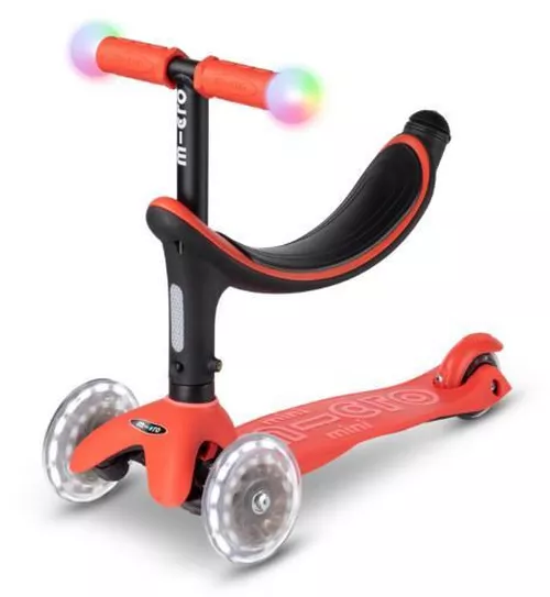 cumpără Trotinetă Micro MMD356 Mini2Grow Deluxe Magic LED Red în Chișinău 