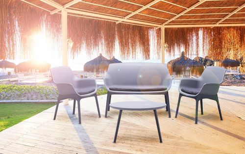 cumpără Set mobilier de grădină Bica Luxor Lounge Gray/Graphite în Chișinău 