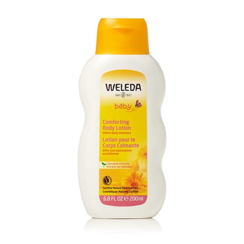 Loțiune penru corp Weleda Baby cu galbenele 200 ml 