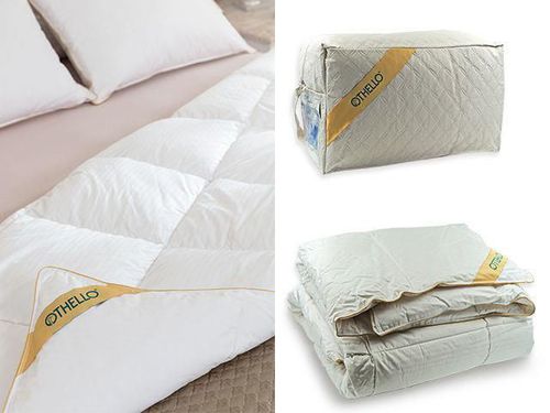 cumpără Textile de casă Promstore 39363 Downa Одеяло 155x215cm Othello Downa 90 пух 90%, перо 10% în Chișinău 