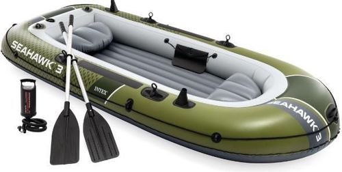 cumpără Barcă gonflabilă Intex 66333 Seahawk 3, cu vâsle și pompă, 295x137x43cm, max.360kg în Chișinău 
