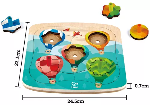 cumpără Puzzle Hape E1623A SPINNING BALLOONS PUZZLE în Chișinău 
