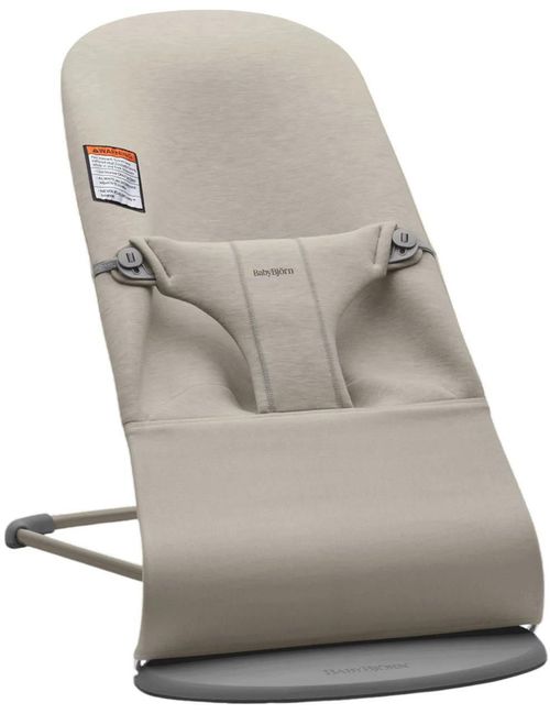cumpără Leagăn pentru bebeluși BabyBjorn 006080A Bliss 3D jersey, Sand Grey în Chișinău 