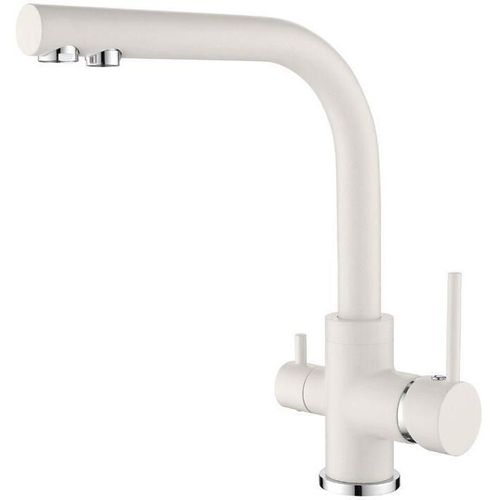 купить Смеситель кухонный Helika-AquaSanita 2663L-710 AKVADUO LONG White в Кишинёве 
