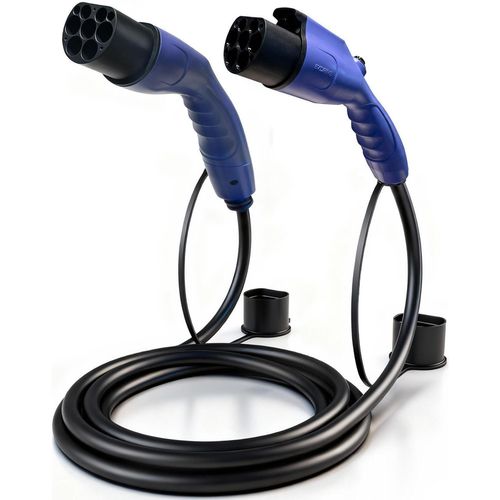 купить Зарядная станция EvDrive EV-T2-GBT-22KW, cablu (cu fișe) p/u încărcător Type 2 - GB/T, 22 kW, 32A, 400V (Trifazat) в Кишинёве 