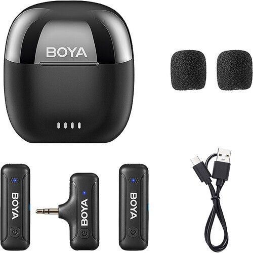 cumpără Microfon Boya BY-WM3T-U2 Jack, Black în Chișinău 