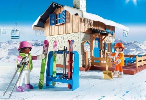 cumpără Set de construcție Playmobil PM9280 Ski Lodge în Chișinău 