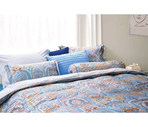 cumpără Set de perne si plapume Pip Studio 329626 Fill in the dots Cushion 40x60 Blue în Chișinău 