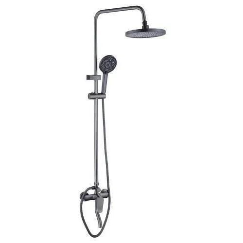cumpără Set pentru duș Hydro S Aquafix 145, gri (0400375) în Chișinău 