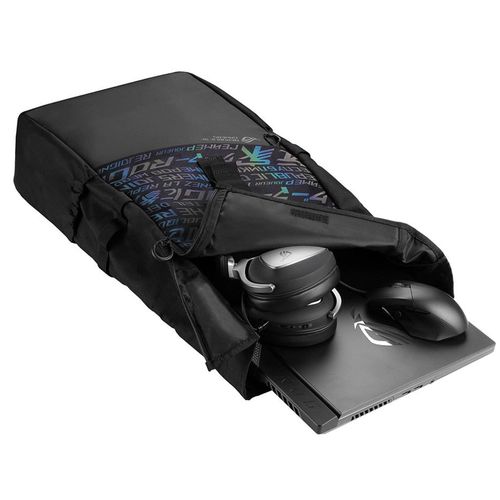 cumpără Rucsac ASUS BP4701 ROG Gaming Backpack, for notebooks up to 17, Black (Diagonala maximă suportată 17 inchi) , 90XB06S0-BBP010 (ASUS) în Chișinău 