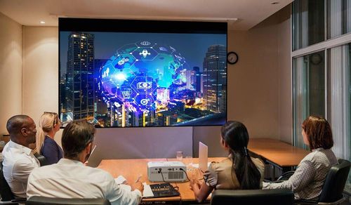 купить Проектор Optoma ZH450ST, Alb в Кишинёве 