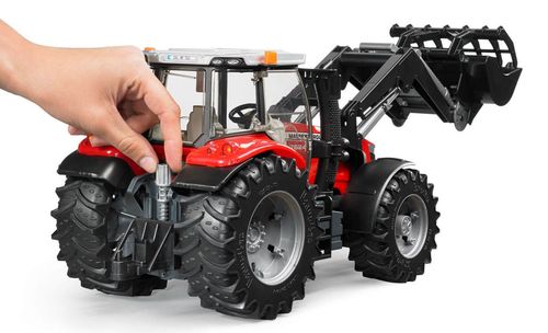 cumpără Mașină Bruder 3047 Tractor Massey Ferguson cu incarcator frontal, 42290 în Chișinău 