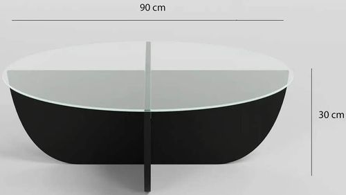 купить Журнальный столик Trendy Lily, черный в Кишинёве 