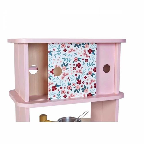 cumpără Bucătărie și veselă de jucărie Janod J06616 Bucatarie din lemn Double-Sided Playset în Chișinău 